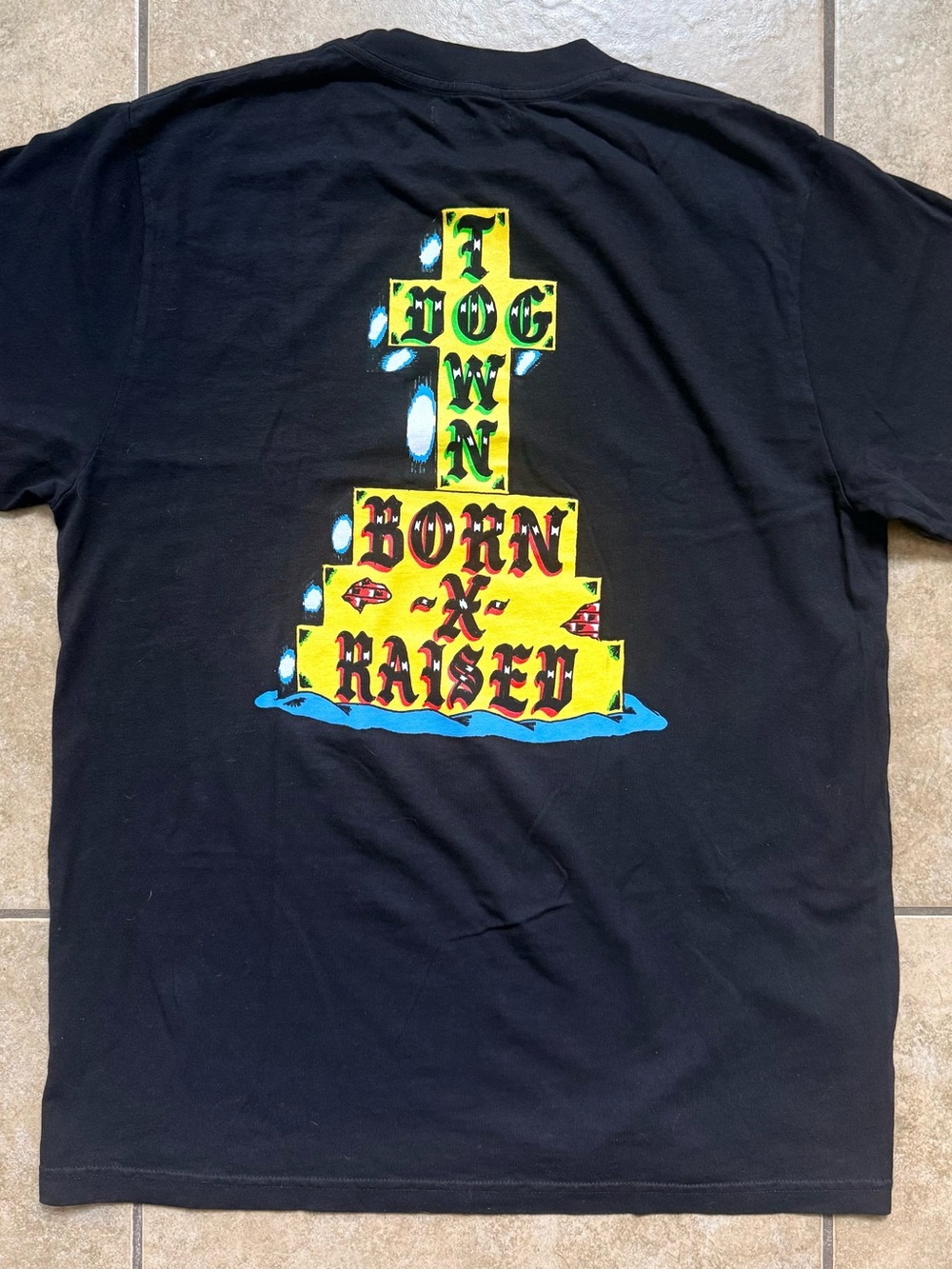 Born X Raised DOGTOWN Shirt Men’s Size Medium Venice Beach New FAST SHIPPING